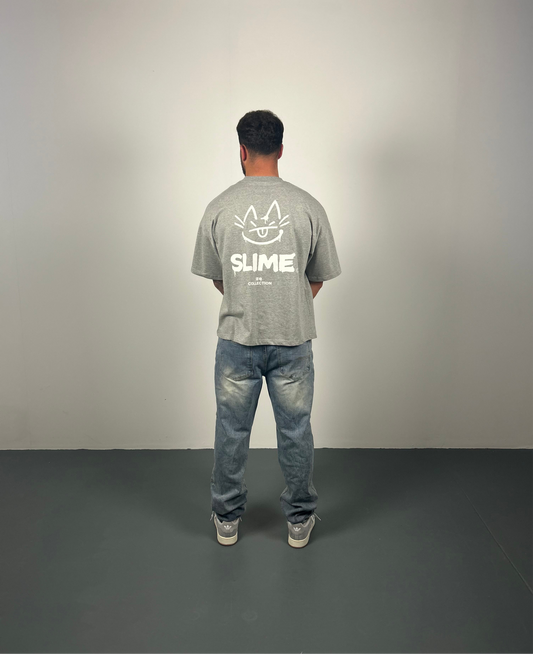 Marl Grey Blackout Tee