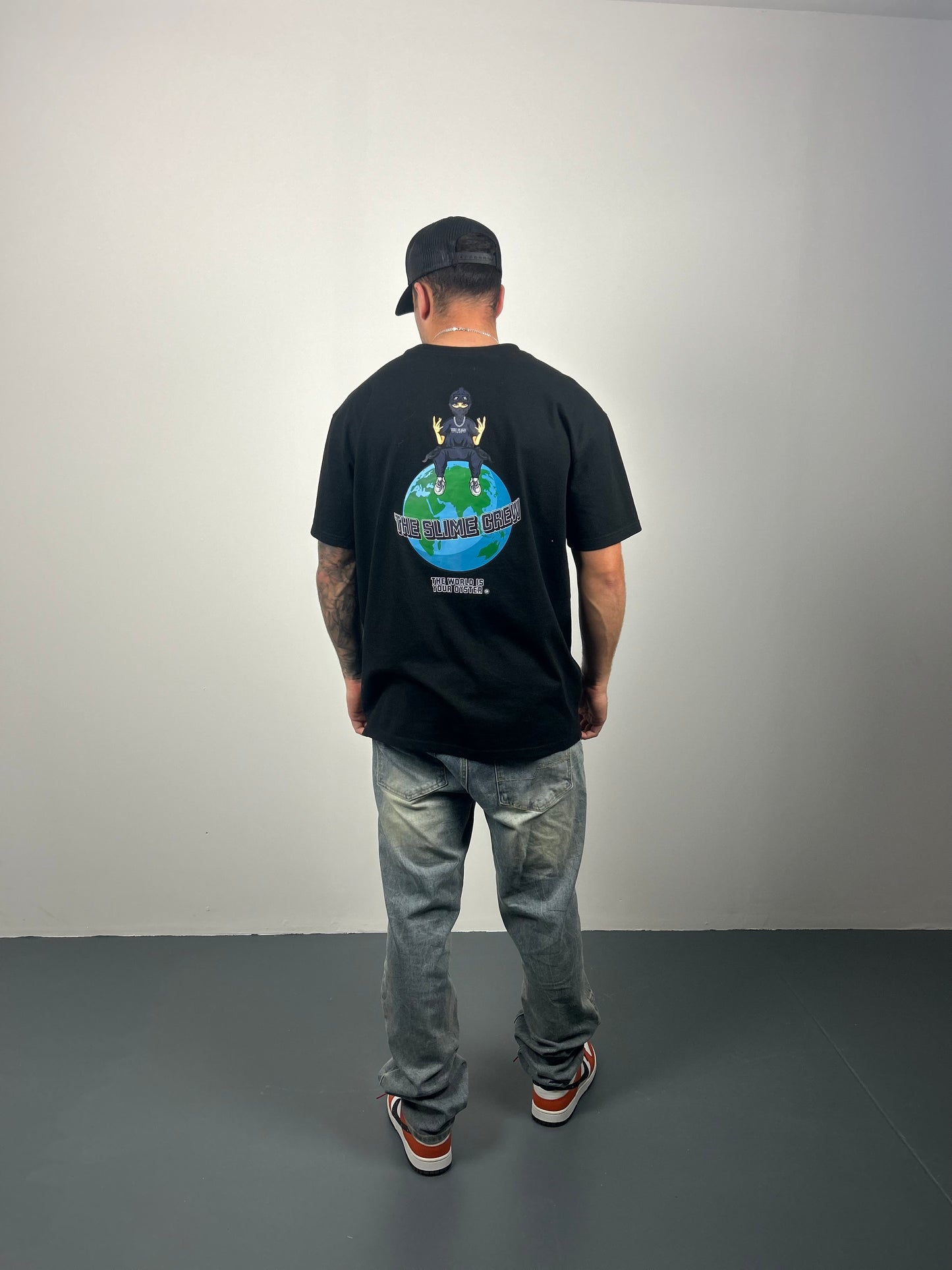 Black Worldwide Tee