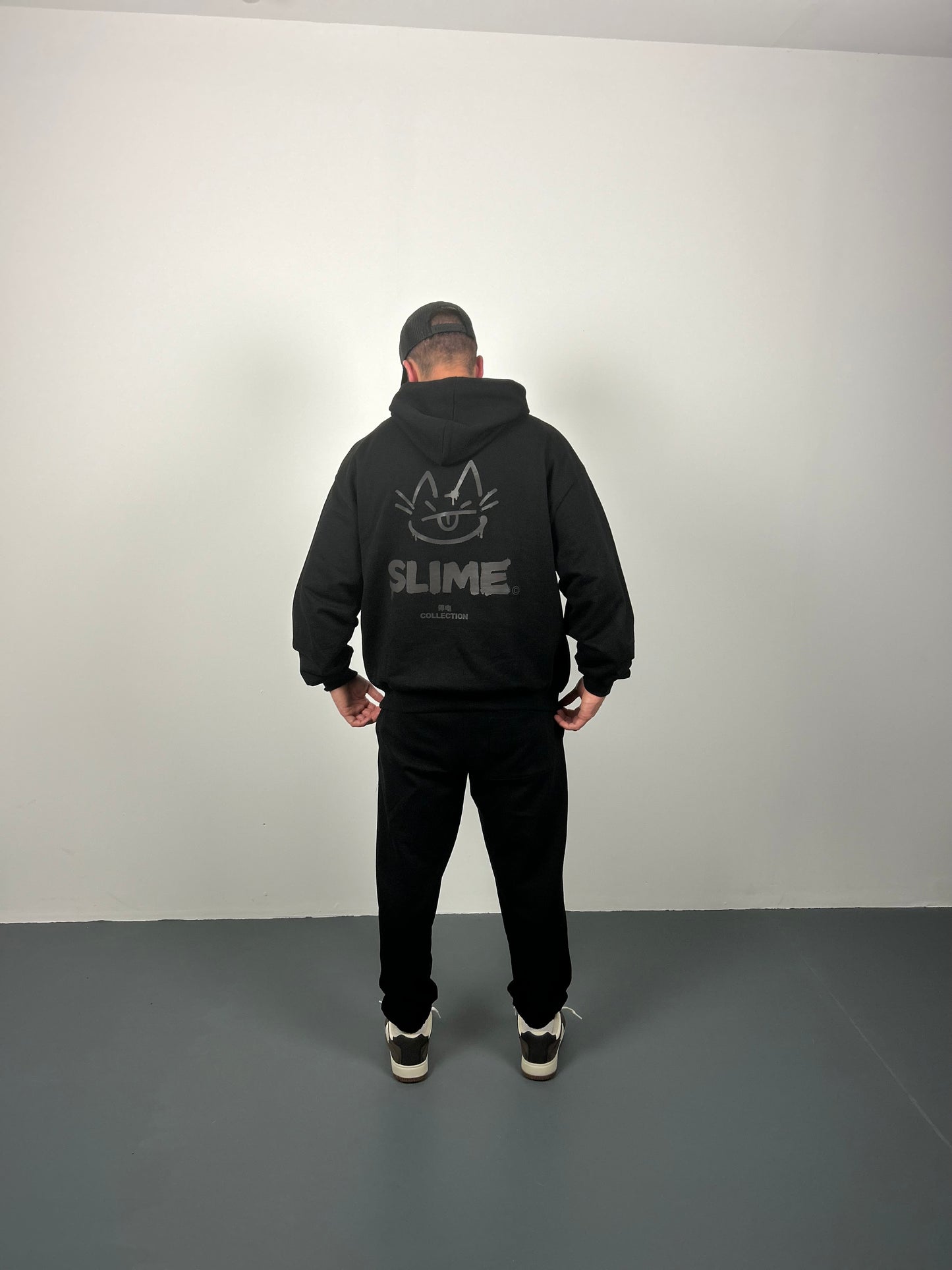 Black Blackout Hoodie