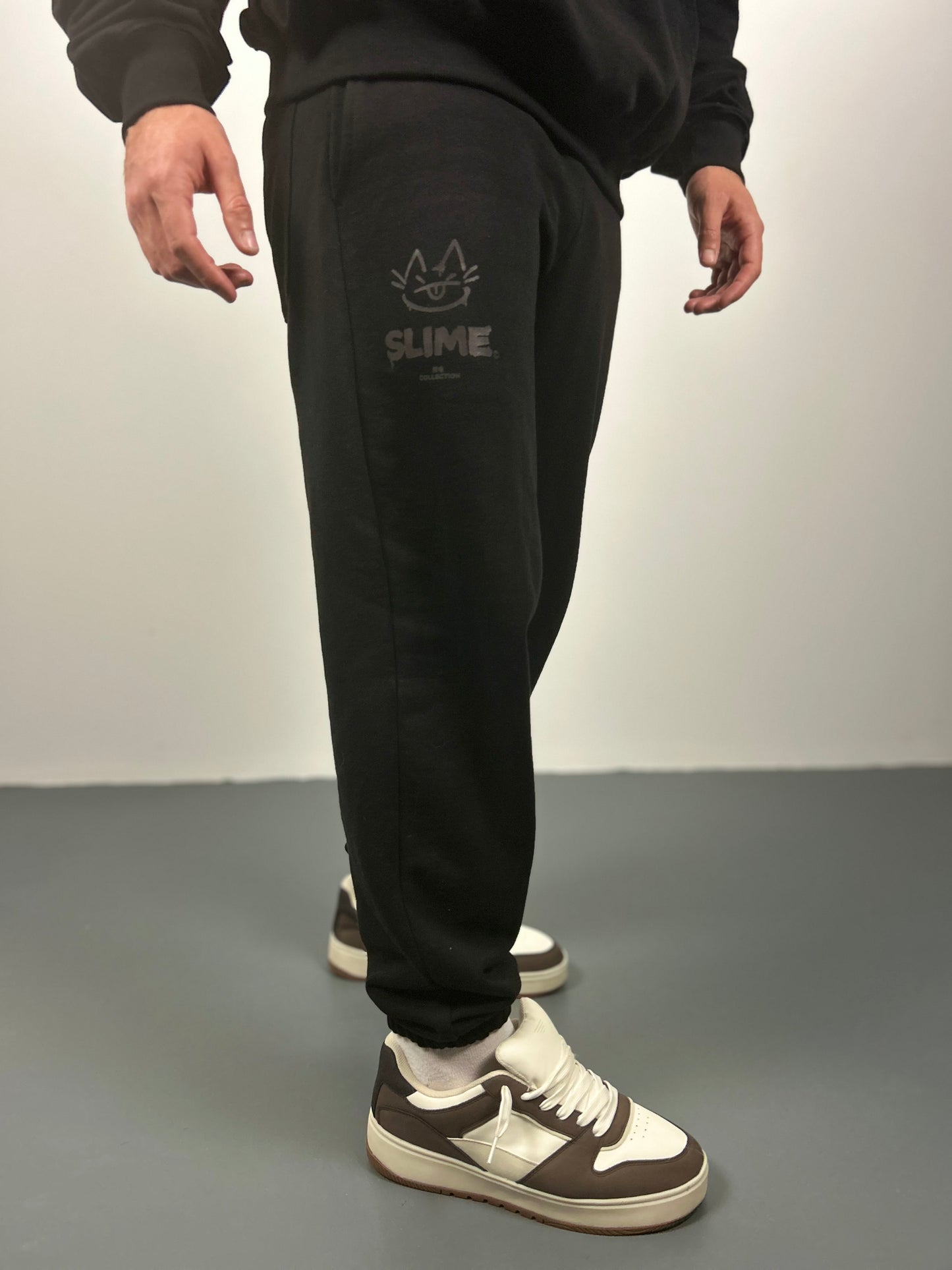 Black Blackout Tracksuit