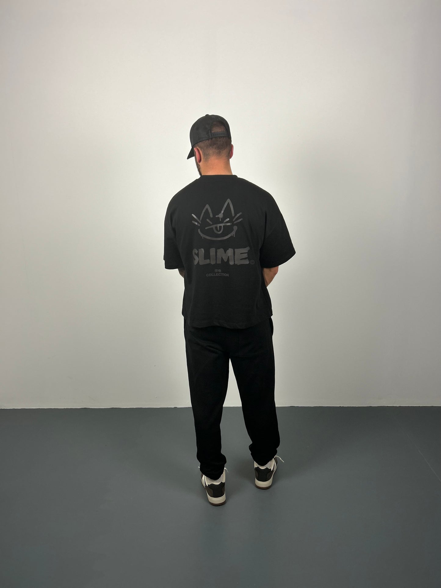 Black Blackout Tee