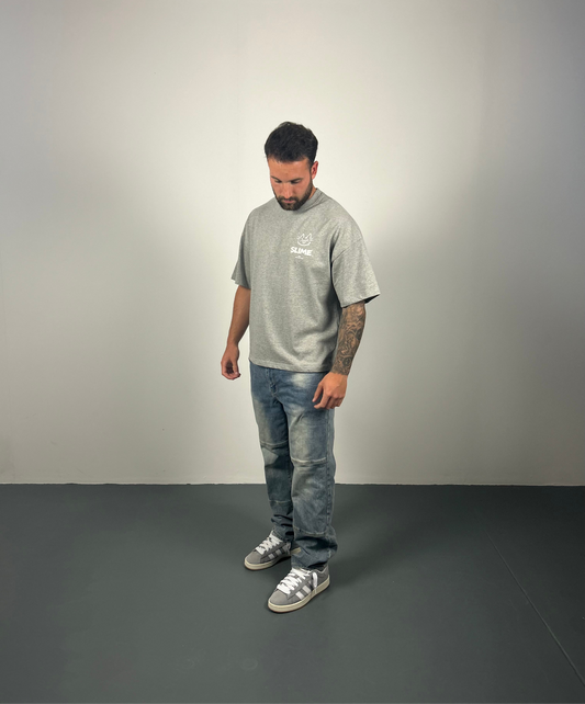 Marl Grey Blackout Tee